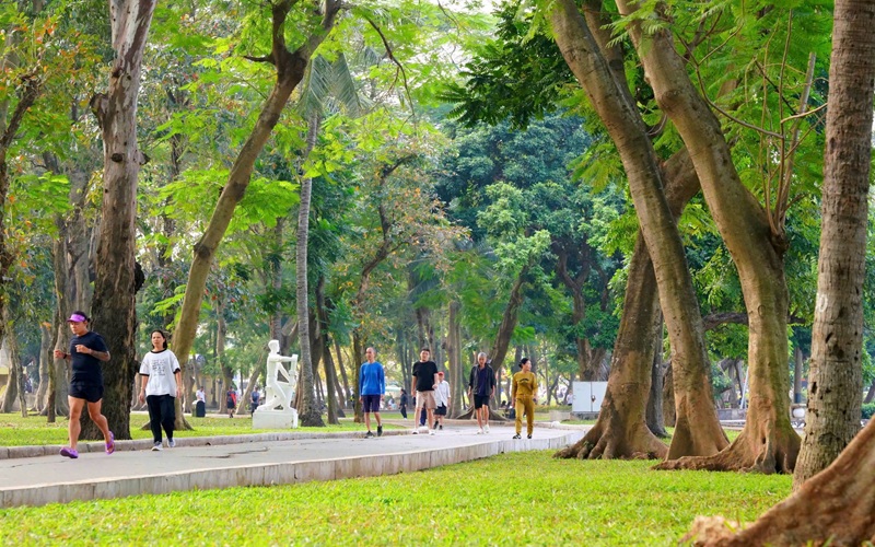 Khuyến khích xã hội hóa đầu tư phát triển công viên, cây xanh, mặt nước