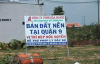 Xử lý rốt ráo tình trạng rao bán đất nền sai quy định tại huyện Củ Chi